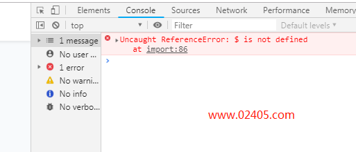 Laravel 使用 webpack 后提示$ is not defined 的解决办法
