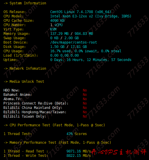 #便宜#日主机：美国洛杉矶 CN2 GIA 线路，1Gbps 端口，月付 19 元起，附测评
