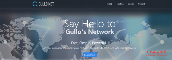 Gullo：$8/年/256MB 内存/5GB 空间/250GB 流量/500Mbps 端口/独立 IP/OpenVZ/英国
