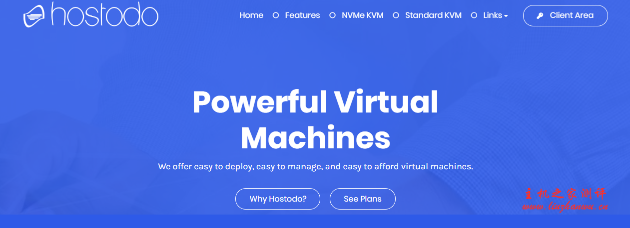 Hostodo：.99/年/512MB 内存/8GB NVMe 空间/1TB 流量/1Gbps 端口/KVM/拉斯维加斯；送 DirectAdmin 授权