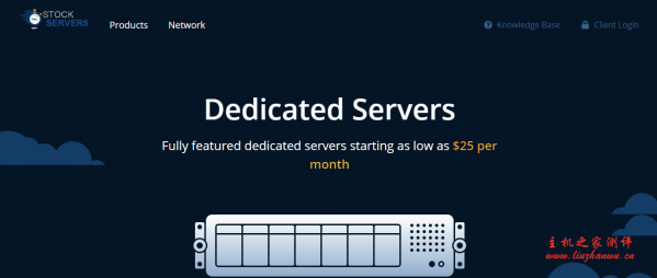 StockServers：$25/月/Core2Quad Q9000/8GB 内存/5TB 硬盘/5TB 流量/1Gbps 端口/洛杉矶 CN2 GT