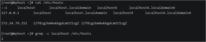 Linux 指令入门-文本文件处理命令 grep