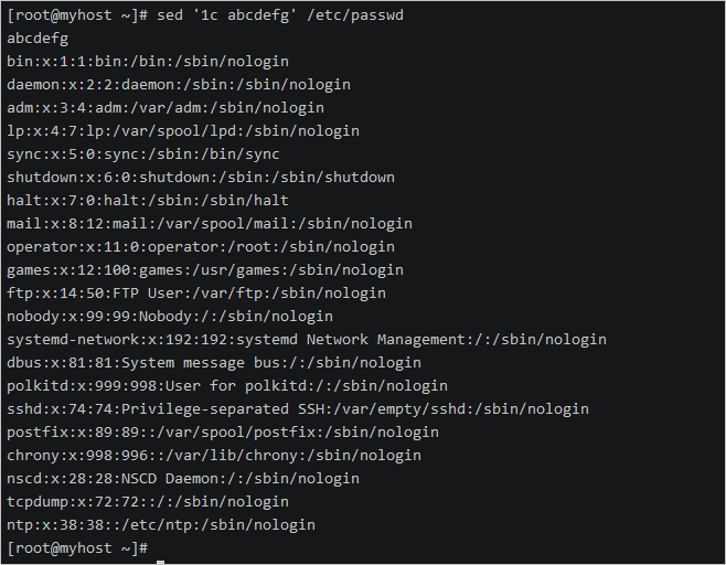 Linux 指令入门-文本文件处理命令 grep