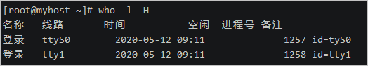 Linux 指令入门-系统工作命令和状态检测命令