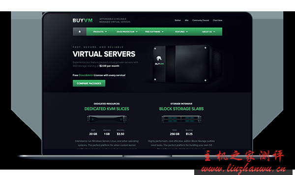 BuyVM - KVM 架构 拉斯维加斯 VPS 月付 2 美元