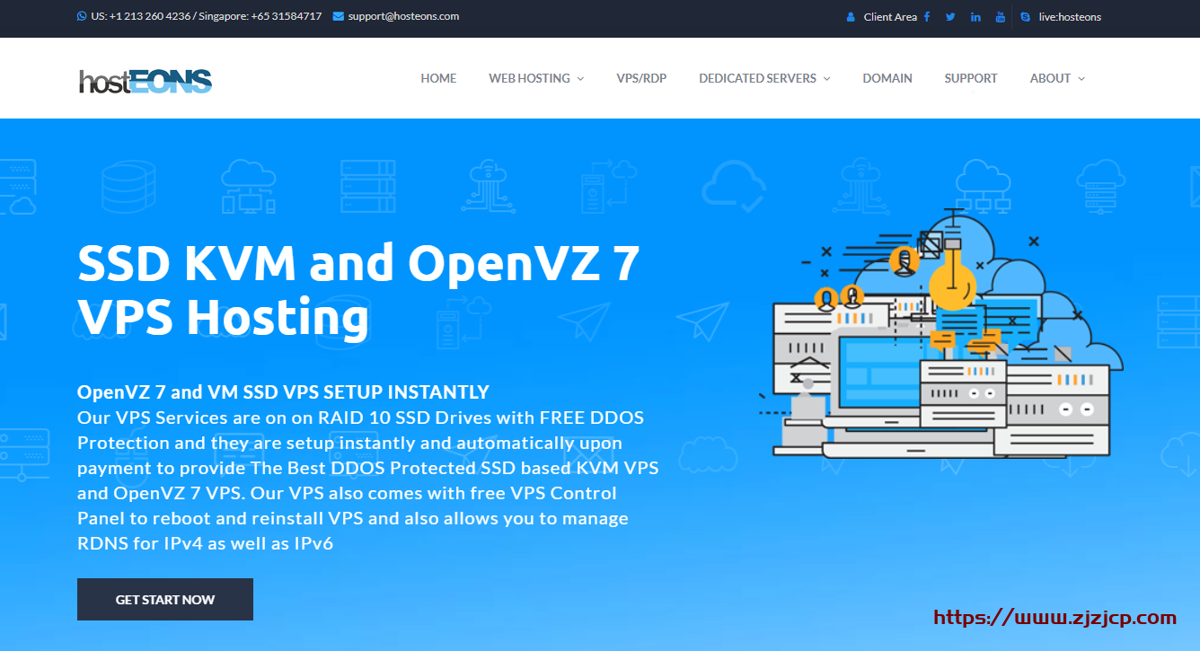 Hosteons：$250/月/2xE5-2650v2/128GB 内存/4TB SSD 硬盘/不限流量/1Gbps 带宽/100Gbps DDOS 防护/KVM/洛杉矶