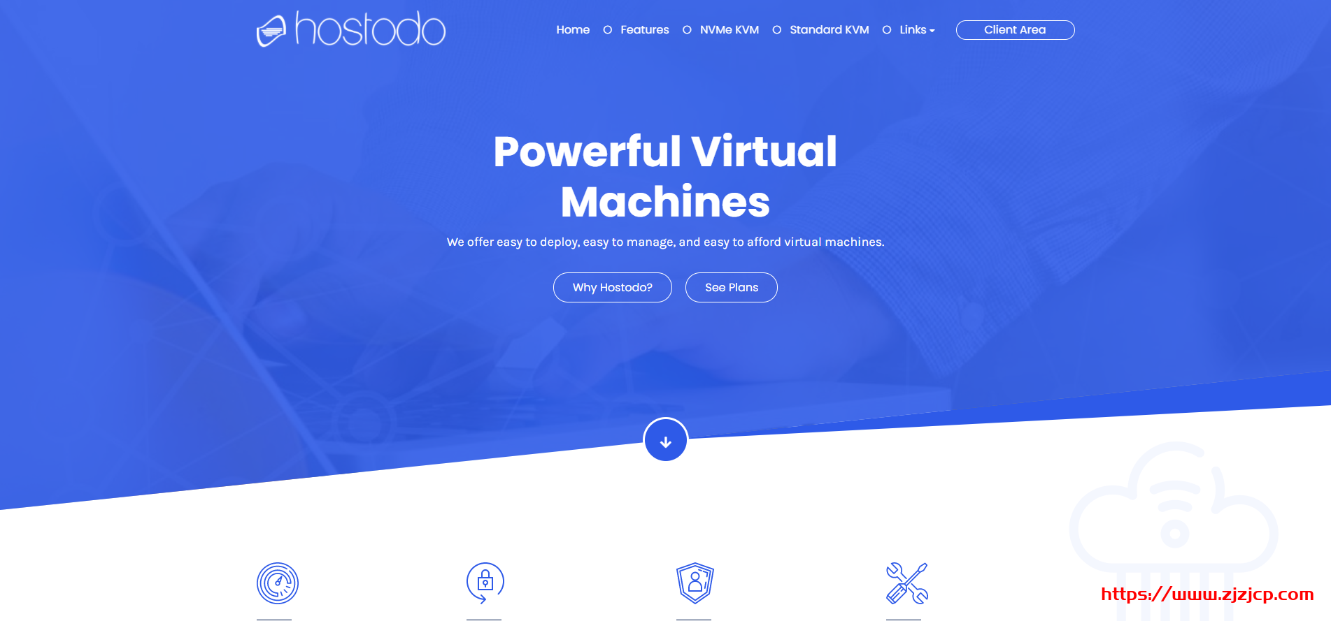 【黑五】Hostodo：$10/年/512MB 内存/8GB NVMe 空间/1TB 流量/1Gbps 端口/KVM/拉斯维加斯；送 DirectAdmin 授权