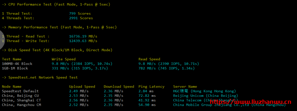 #测评#快云科技：香港沙田机房，宽带起步 20Mbps，月付 44 元起，附测评