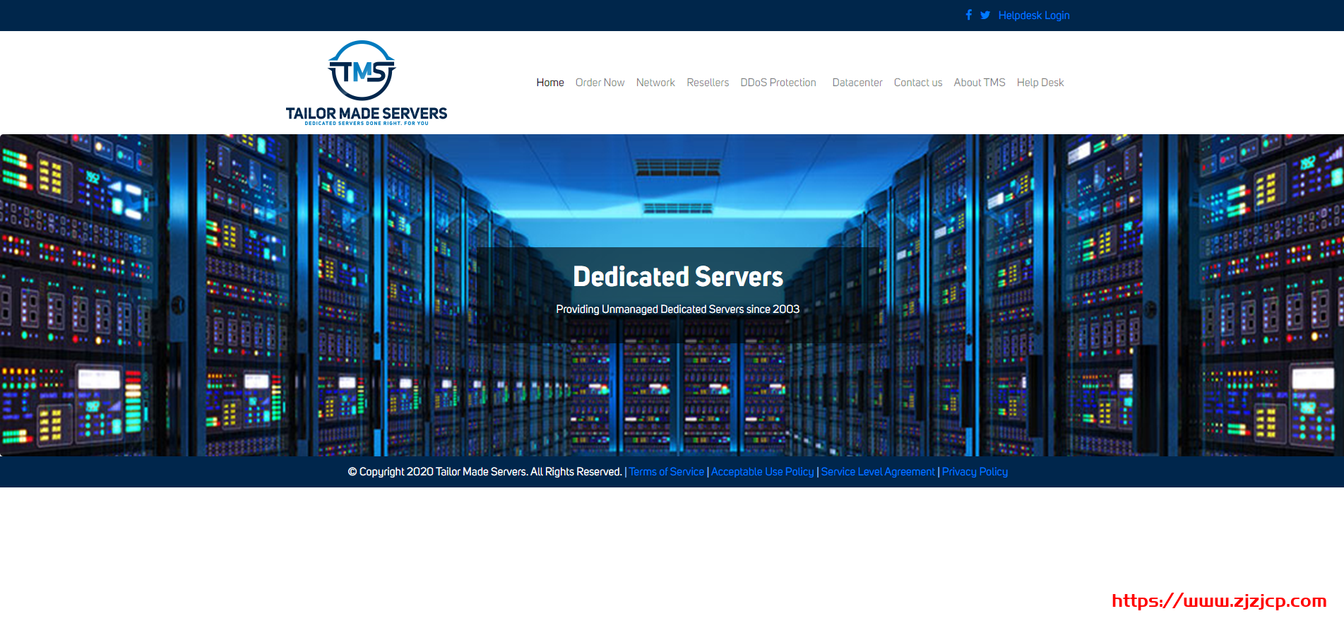 Tailor Made Servers：$50/月/i9-9900K/16GB 内存/250GB NVMe 硬盘/10TB 流量/1Gbsp 带宽/达拉斯