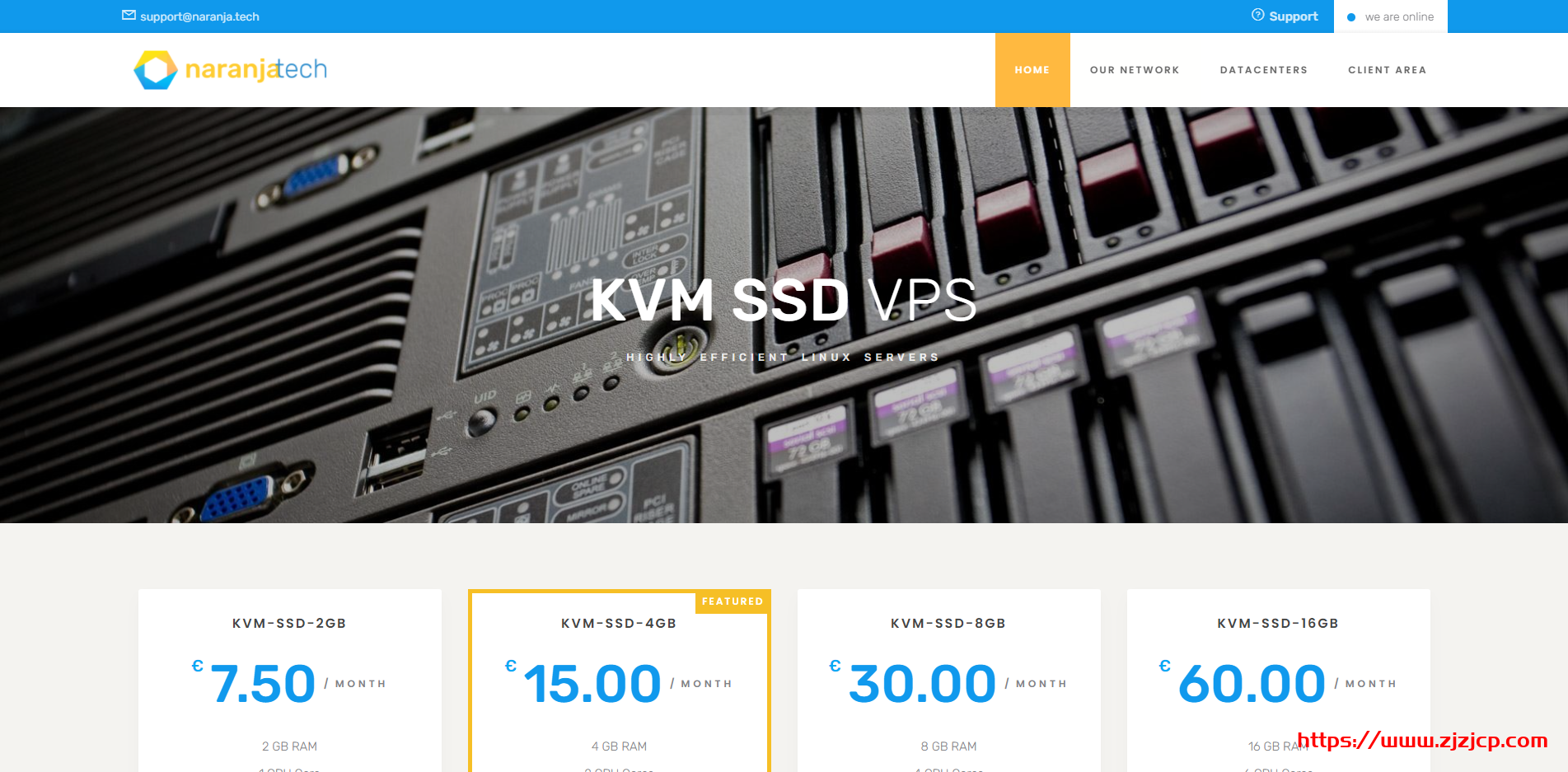 naranjatech：荷兰 VPS，€20/年，2G 内存/1 核(EPYC7542)/30gNVMe/5T 流量