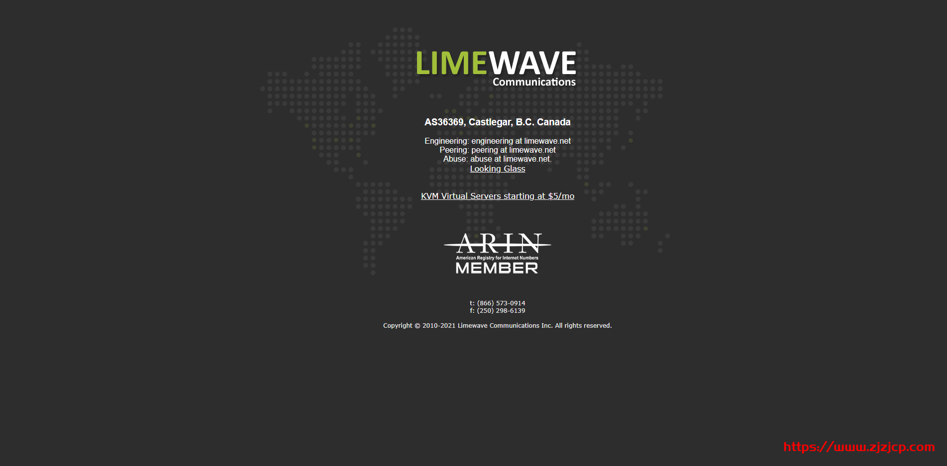 Limewave：$7.5/月/2 核@独享/4GB 内存/80GB SSD 空间/5TB 流量/1Gbps 端口/2 IPs/KVM/加拿大