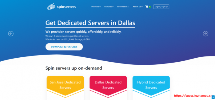 spinservers：圣何塞（10Gbps 带宽）独立服务器测评