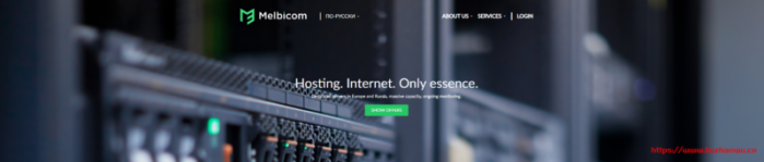 melbicom.net 俄罗斯 VPS：莫斯科 CN2 GT 线路 KVM 架构 1Gbps 带宽不限流量月付 2.9 欧元