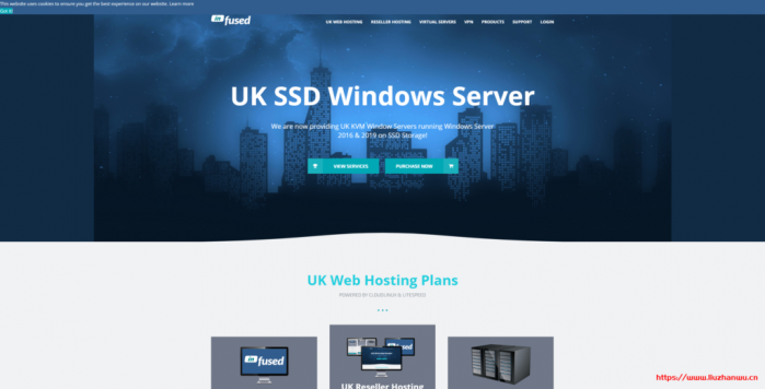 InfusedHosting 英国 VPS：KVM 虚拟化 1 核 1G 内存 10GB SSD 硬盘 1Gbps 带宽 1TB 月流量 2.49 英镑/月