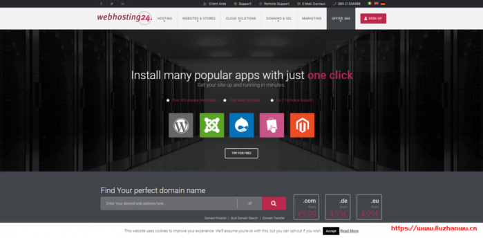 Webhosting24：[email protected] Ryzen 3900/512MB 内存/7GB NVMe 空间/250GB 流量/1Gbps 端口/KVM/日本东京 vps