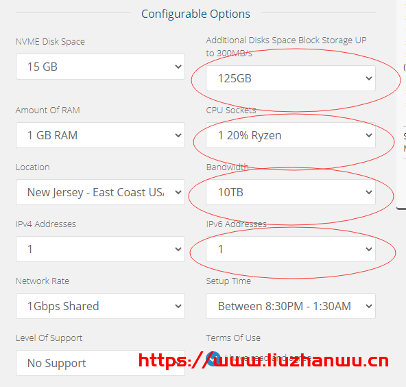 #大盘机#LetBox：1 核 AMD/15G NVMe+125G/10T/1Gbps/新泽西/月付 width=