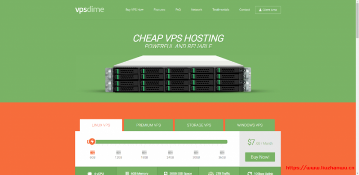 VPSDime 夏季促销：美国达拉斯 VPS/2G 内存/2 核/20gSSD/1T 流量/$20/年
