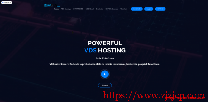 iHostART：罗马尼亚 VPS/无视 DMCA/2 核 4G 内存/40GB SSD 存储/100M 端口月流量 2TB/€20/年