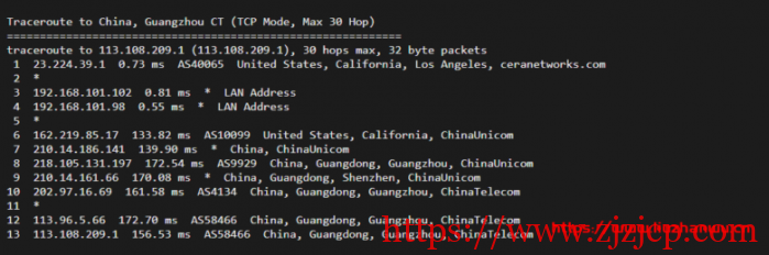 cloudpowerall：洛杉矶回程 100M AS9929 线路，月付 4..99 刀，简单测评