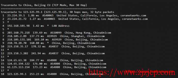 cloudpowerall：洛杉矶回程 100M AS9929 线路，月付 4..99 刀，简单测评