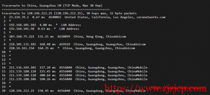 cloudpowerall：洛杉矶回程 100M AS9929 线路，月付 4..99 刀，简单测评