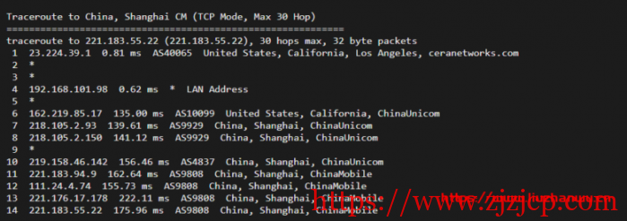cloudpowerall：洛杉矶回程 100M AS9929 线路，月付 4..99 刀，简单测评