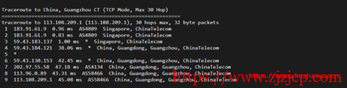 ion cloud：新加坡数据中心 CN2 GIA 网络云服务器简单测评