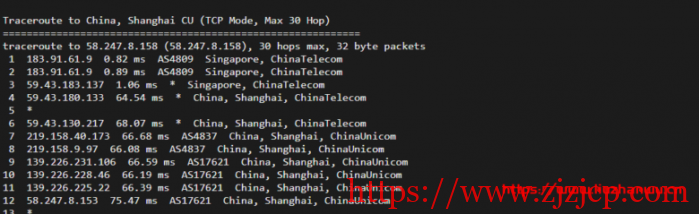 ion cloud：新加坡数据中心 CN2 GIA 网络云服务器简单测评