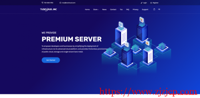 TUDCLOUD：香港大带宽 VPS、香港不限流量 VPS 月付 6.3 美元起附 7 折优惠码