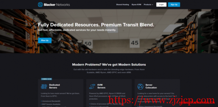 Slacker Networks：[email protected] Ryzen 9 3900X/1GB 内存/10GB NVMe 空间/不限流量/5Gbps 端口/KVM/加拿大