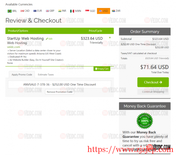 A2Hosting：美国 WordPress 外贸虚拟主机/新手购买教程/轻松教你自助购买 A2Hosting 主机
