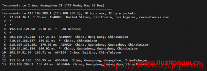 舍利云：美国 CERA 2 区大宽带，月付 30 元起，可先试后买，简单测评