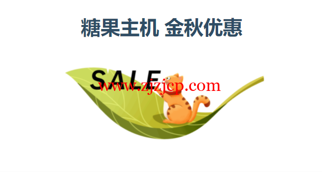糖果主机：金秋优惠，虚拟主机 5 折（有独立 IP），云服务器 6 折，香港/美国 cn2/德国