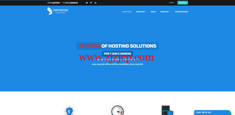 FairyHosting：€9.9/月/1 核/4GB 内存/50GB SSD 空间/不限流量/1Gbps 端口/KVM/爱沙尼亚 vps