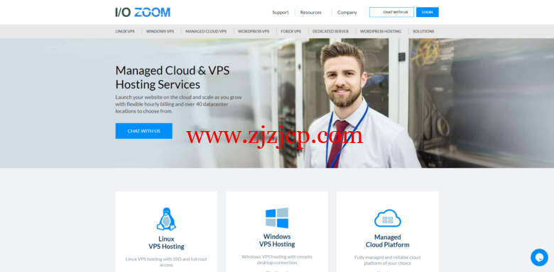 ioZoom：美国/欧盟 Linux vps 8 美元/月，Windows vps 10 美元/月起，支持支付宝