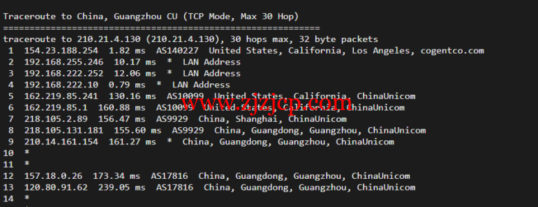 华纳云：美国独立服务器，E5-2660/16G 内存/50MCN2+AS9929 线路，简单测评
