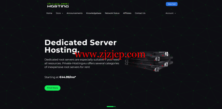 Private-Hosting：德国 vps，AMD Ryzen 9 3900x，1 核/1GB 内存/25GB NVMe 硬盘/不限流量/1Gbps 端口，€3.99/月起