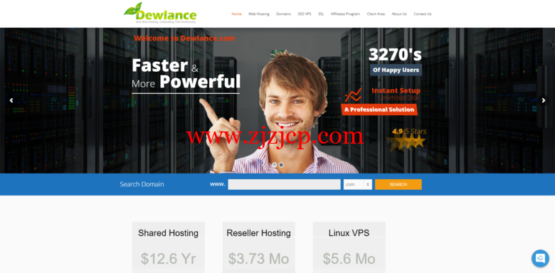 Dewlance：加拿大 vps，2 核/1GB 内存/20GB SSD 硬盘/1TB 流量/500Mbps 端口，/年