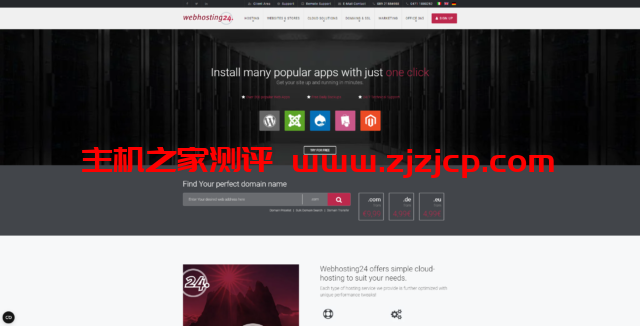 Webhosting24：日本 vps/新加坡 vps，1 核@AMD Ryzen 3900/512MB 内存/7GB NVMe 硬盘/250GB 流量/1Gbps 端口，€15/年