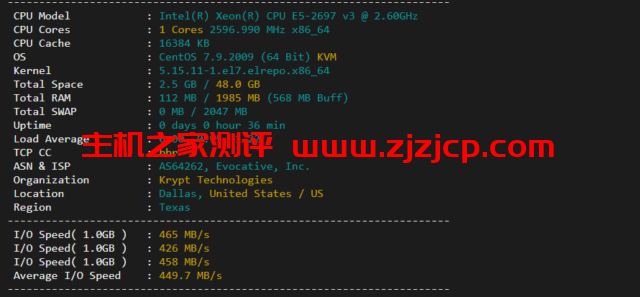 iON：美国便宜 vps，达拉斯机房，1 核/2G 内存/50G SSD 硬盘/2TB 流量/1G 端口，月付$8 起，简单测评