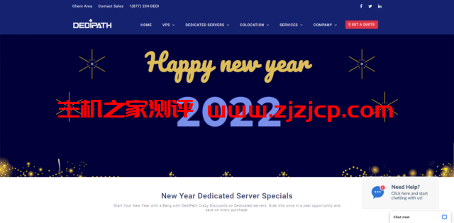 #新年促销#DediPath：全场五折 10 美元/年起，上新 AMD VPS，美国独服 39 美元/月