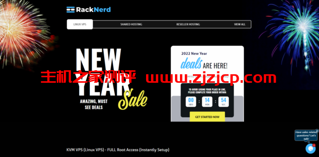 RackNerd：新年促销，美国便宜 vps，1 核/512M 内存/10G 硬盘/1TB 流量/1Gbps 端口，年付 9.89 美元起