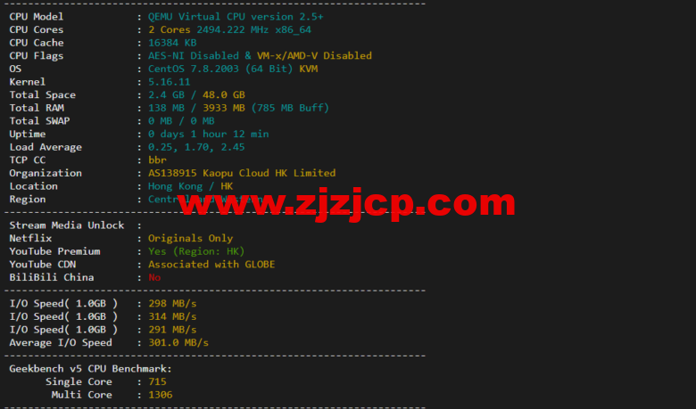 lightnode：菲律宾 VPS，1 核/2G 内存/50G 硬盘/1000GB 流量，月付.71，解锁流媒体/小时计费，简单测评