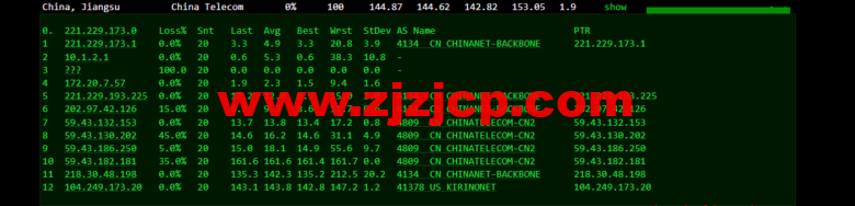 物语云：美国 vps，原生 IP，三网强制回程 as9929 线路，1 核/1G/50G 硬盘/2T 流量/100M 带宽，39 元/月（年付仅付 10 个月），附流媒体解锁等简单测评