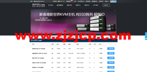 80VPS：年付特价促销，香港 vps/日本 vps/美国 vps/韩国 vps/新加坡 vps，299 元/年起