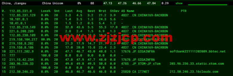 搬瓦工：日本大阪软银机房 Japan Equinix Osaka Softbank OS1 IDC（JPOS_1），简单测评