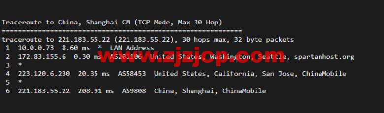 斯巴达(SpartanHost)：西雅图机房高防 vps，AMD Ryzen 5950X KVM VPS（电信联通 AS4837 回程，移动直连），简单测评