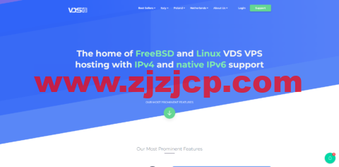 vds6：意大利 vps，1 核/512M 内存/10G 硬盘/1TB 流量/1Gbps 带宽，$7.99/季，另有保加利亚/乌克兰/荷兰/波兰机房可选