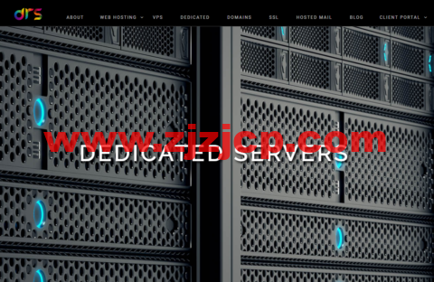 drServer：美国便宜服务器，英特尔 Atom™ C2750-8 核/8G 内存/240G SSD 硬盘/不限流量/100Mbps 带宽，$12/月起