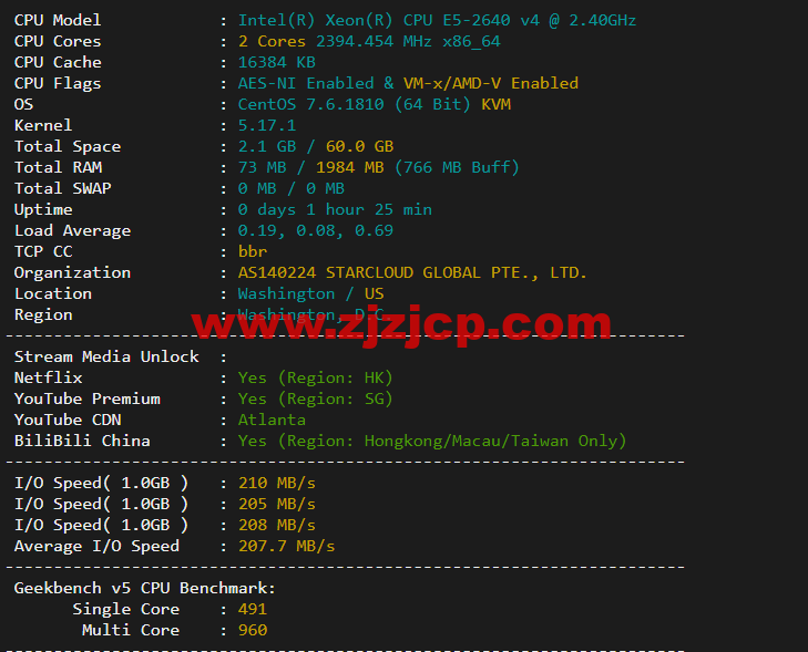 10gbiz：香港 VPS 云服务器（GIA+VIP）线路，简单测评